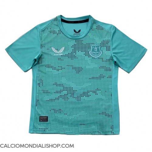 Maglie da calcio Everton Portiere Seconda Maglia 2024-25 Manica Corta